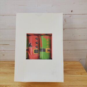 Set Of 8 Festive Christmas Crackers New In Box Holiday Party Accessories Gifts